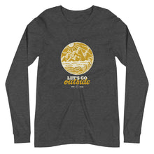 Load image into Gallery viewer, LET’S GO OUTSIDE Unisex Long Sleeve Tee
