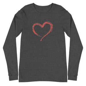 HEART Unisex Long Sleeve Tee