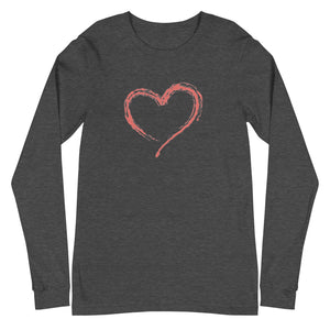 HEART Unisex Long Sleeve Tee