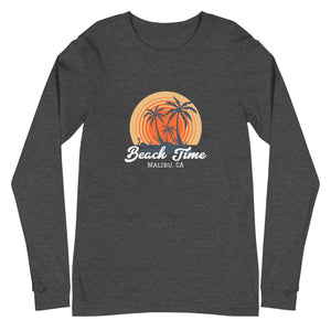 BEACH TIME Unisex Long Sleeve Tee