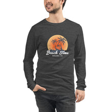 Load image into Gallery viewer, BEACH TIME Unisex Long Sleeve Tee
