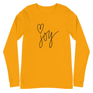 JOY Unisex Long Sleeve Tee