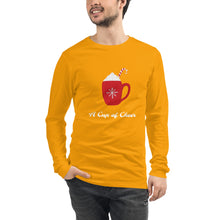 Load image into Gallery viewer, A CUP OF CHEER Unisex Long Sleeve Tee
