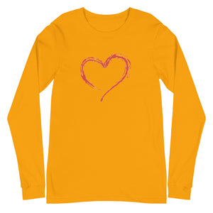 HEART Unisex Long Sleeve Tee