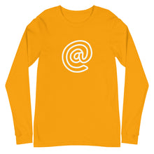 Load image into Gallery viewer, @ Unisex Long Sleeve Tee
