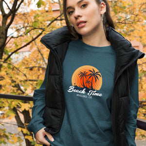 BEACH TIME Unisex Long Sleeve Tee