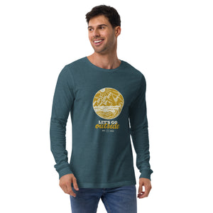 LET’S GO OUTSIDE Unisex Long Sleeve Tee