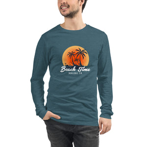 BEACH TIME Unisex Long Sleeve Tee