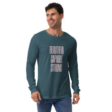 Load image into Gallery viewer, STRONG Unisex Long Sleeve Tee
