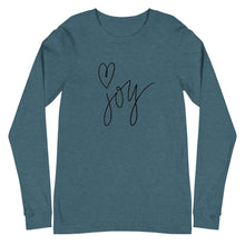 Load image into Gallery viewer, JOY Unisex Long Sleeve Tee
