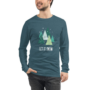 LET IT SNOW Unisex Long Sleeve Tee