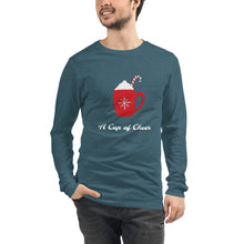 Load image into Gallery viewer, A CUP OF CHEER Unisex Long Sleeve Tee
