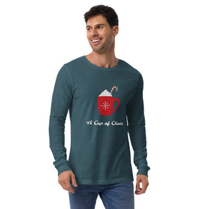 A CUP OF CHEER Unisex Long Sleeve Tee