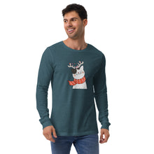 Load image into Gallery viewer, CHRISTMAS CAT Unisex Long Sleeve Tee
