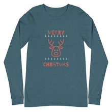 Load image into Gallery viewer, MERRY CHRISTMAS Unisex Long Sleeve Tee
