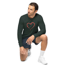 Load image into Gallery viewer, HEART Unisex Long Sleeve Tee
