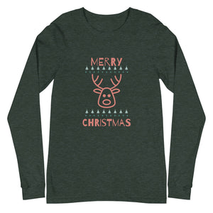 MERRY CHRISTMAS Unisex Long Sleeve Tee