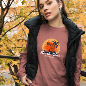 BEACH TIME Unisex Long Sleeve Tee