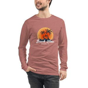 BEACH TIME Unisex Long Sleeve Tee