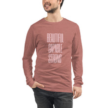 Load image into Gallery viewer, STRONG Unisex Long Sleeve Tee
