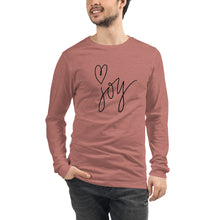 Load image into Gallery viewer, JOY Unisex Long Sleeve Tee
