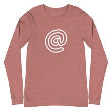 Load image into Gallery viewer, @ Unisex Long Sleeve Tee
