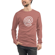 Load image into Gallery viewer, @ Unisex Long Sleeve Tee
