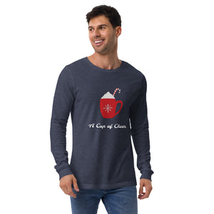 A CUP OF CHEER Unisex Long Sleeve Tee