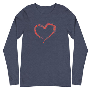 HEART Unisex Long Sleeve Tee