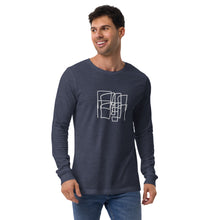 Load image into Gallery viewer, MODERN LINES Unisex Long Sleeve Tee
