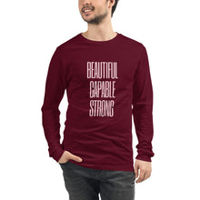 Load image into Gallery viewer, STRONG Unisex Long Sleeve Tee
