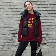 Load image into Gallery viewer, HAPPY Unisex Long Sleeve Tee
