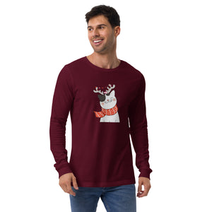 CHRISTMAS CAT Unisex Long Sleeve Tee