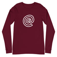 Load image into Gallery viewer, @ Unisex Long Sleeve Tee
