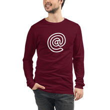 Load image into Gallery viewer, @ Unisex Long Sleeve Tee
