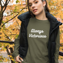 Load image into Gallery viewer, ALWAYS VICTORIOUS Unisex Long Sleeve Tee
