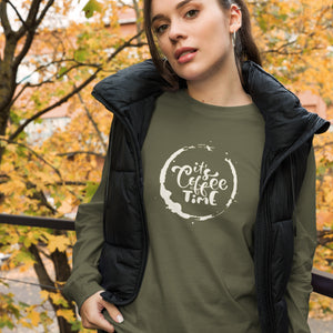 ITS COFFEE TIME Unisex Long Sleeve Tee