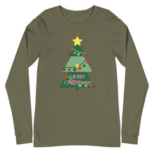 Load image into Gallery viewer, MERRY CHRISTMAS Unisex Long Sleeve Tee
