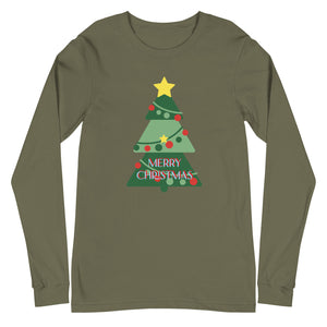 MERRY CHRISTMAS Unisex Long Sleeve Tee