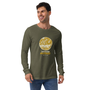 LET’S GO OUTSIDE Unisex Long Sleeve Tee