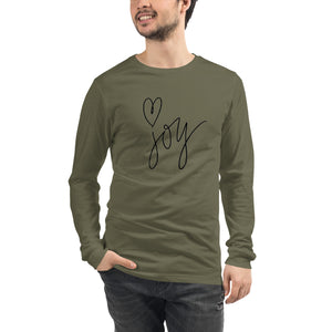 JOY Unisex Long Sleeve Tee