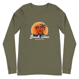 BEACH TIME Unisex Long Sleeve Tee