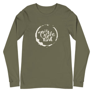 ITS COFFEE TIME Unisex Long Sleeve Tee