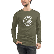 Load image into Gallery viewer, @ Unisex Long Sleeve Tee
