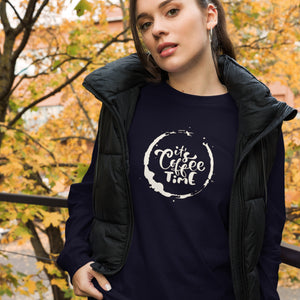 ITS COFFEE TIME Unisex Long Sleeve Tee