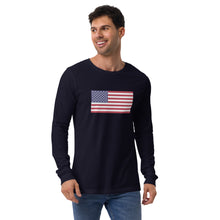 Load image into Gallery viewer, USA Unisex Long Sleeve Tee
