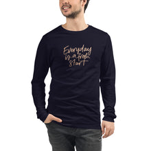 Load image into Gallery viewer, FRESH START Unisex Long Sleeve Tee
