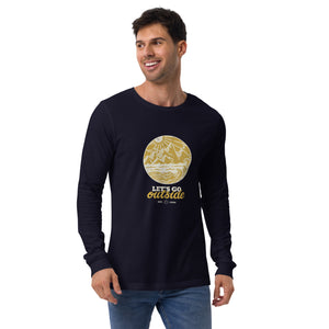 LET’S GO OUTSIDE Unisex Long Sleeve Tee