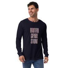 Load image into Gallery viewer, STRONG Unisex Long Sleeve Tee
