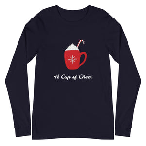 A CUP OF CHEER Unisex Long Sleeve Tee